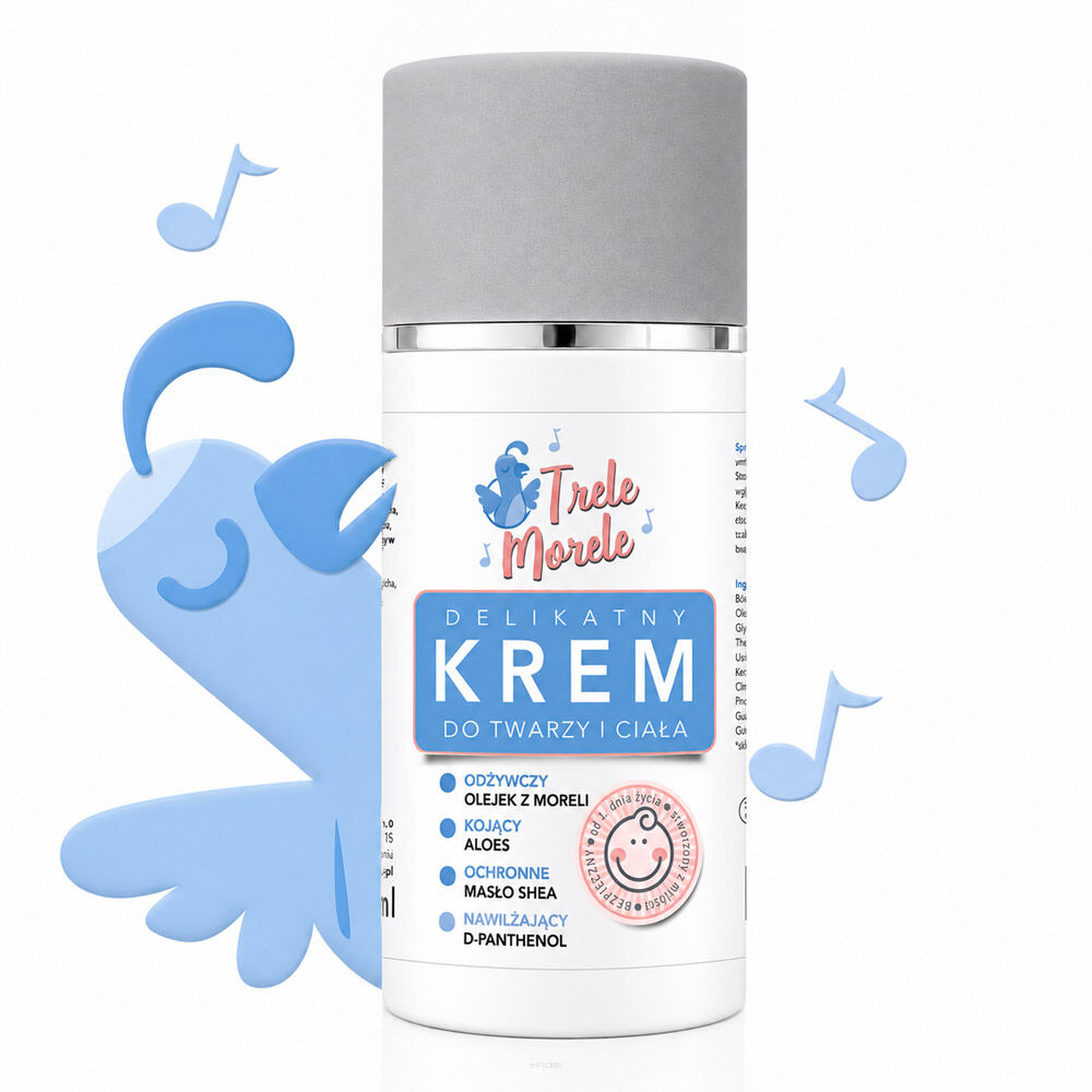TRELE MORELE Krem barierowy dla dzieci i niemowląt od 1-go dnia życia, ultra delikatny 100ml