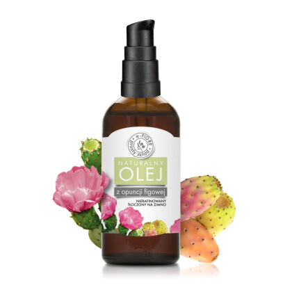PROMOCJA 30% TANIEJ! Olejek z OPUNCJI FIGOWEJ 100ml - Naturalny botox!