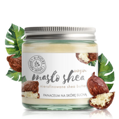 Masło SHEA Nierafinowane Karite virgin żółte 120ml