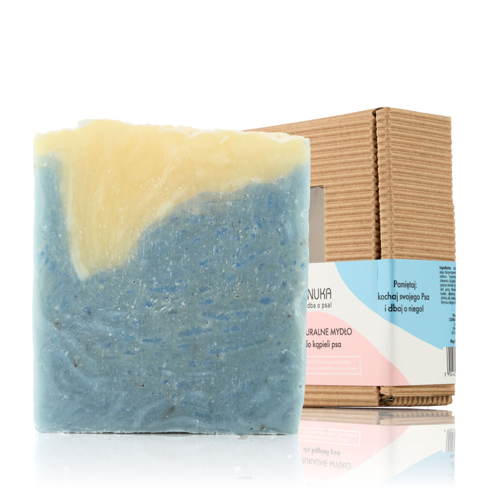 1 + 1 GRATIS NUKA mydło do kąpieli dla PSA, gęsta piana, argan, jojoba, lawenda, melisa, tymianek 100g