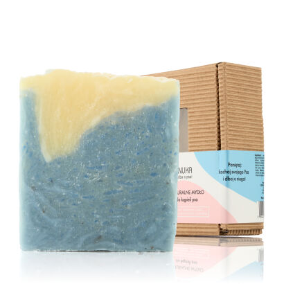 1 + 1 GRATIS NUKA mydło do kąpieli dla PSA, gęsta piana, argan, jojoba, lawenda, melisa, tymianek 100g