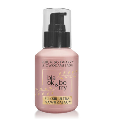 BLACK & BERRY serum ultranawilżające, dwufazowe, lekkie i poprawiające koloryt 30ml