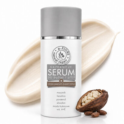 NATURAL REPAIR Serum do dłoni i stóp NAPRAWCZE regeneracja zniszczonej i popękanej skóry 100ml